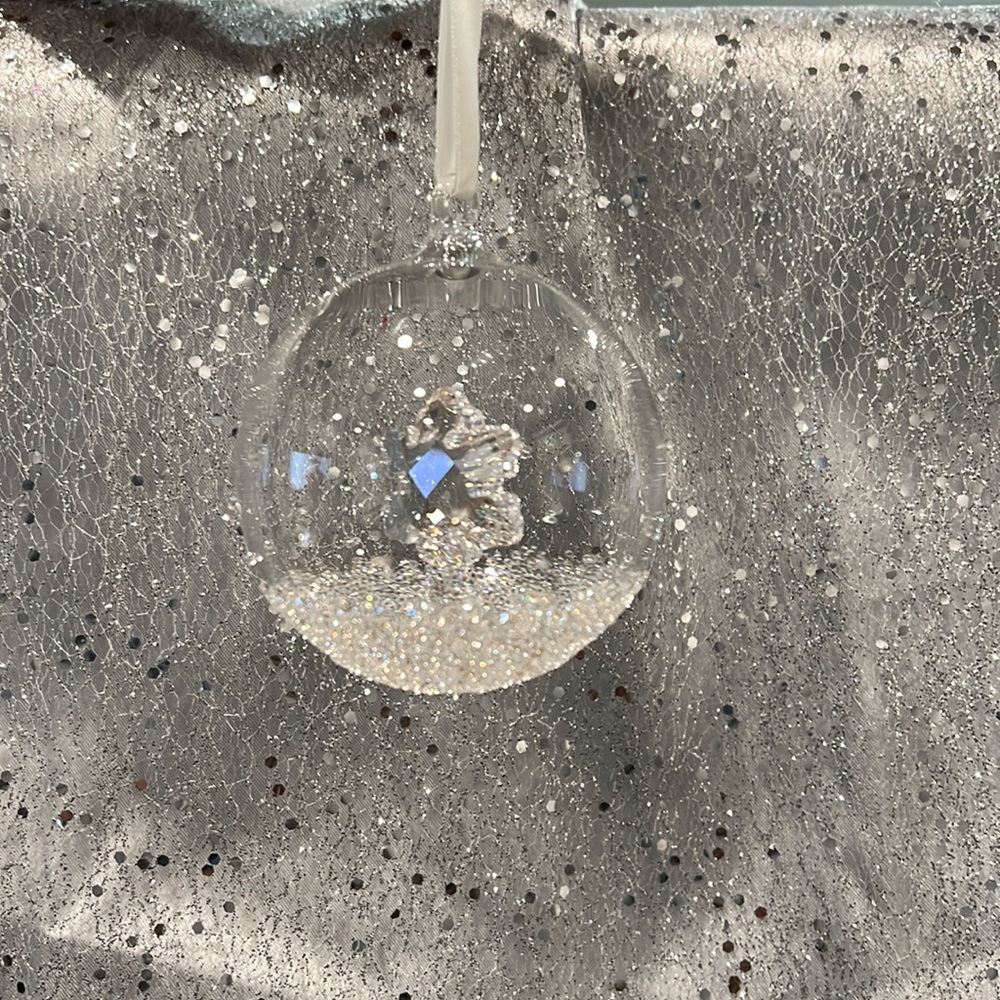 Swarovski Christmas Ball Ornament